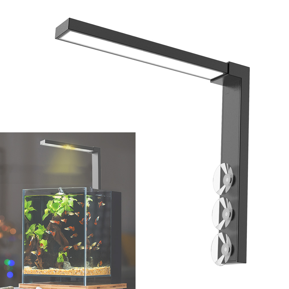 Aquarium Plant Light - ABS Piccola ciotola per pesci Luce