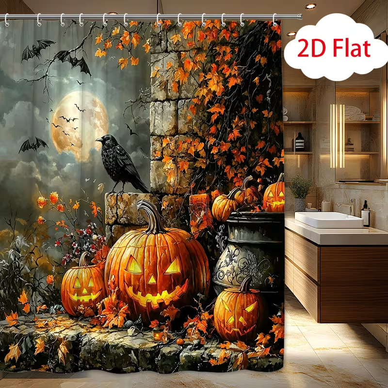 Aquarium Zombie - 1 pz Tenda da Doccia di