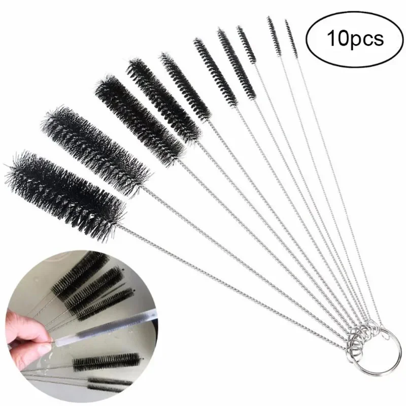 Planted Aquarium Tools - 10 pz/set Acquario Tubo Spazzola Per