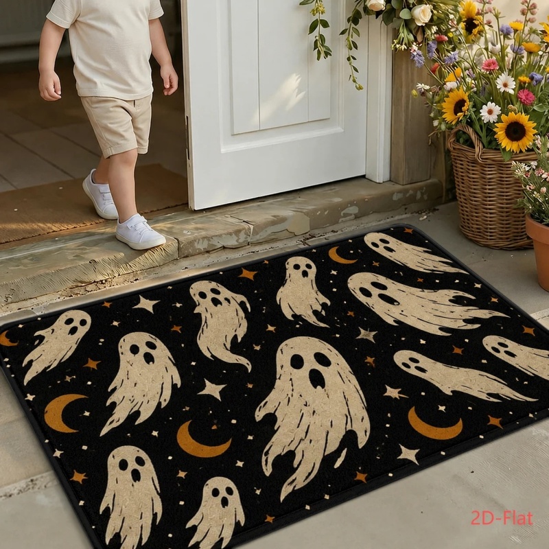 Aquarium Zombie - Tappetino d'ingresso decorativo per Halloween con