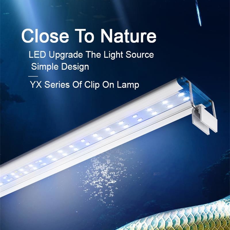 Planted Aquarium Pendant Light - Clip impermeabile estensibile sulla lampada per