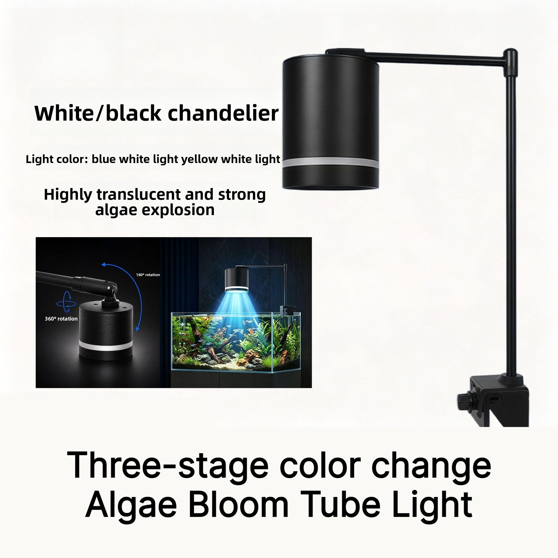 Planted Aquarium Pendant Light - Faretto a LED per acquario, luce