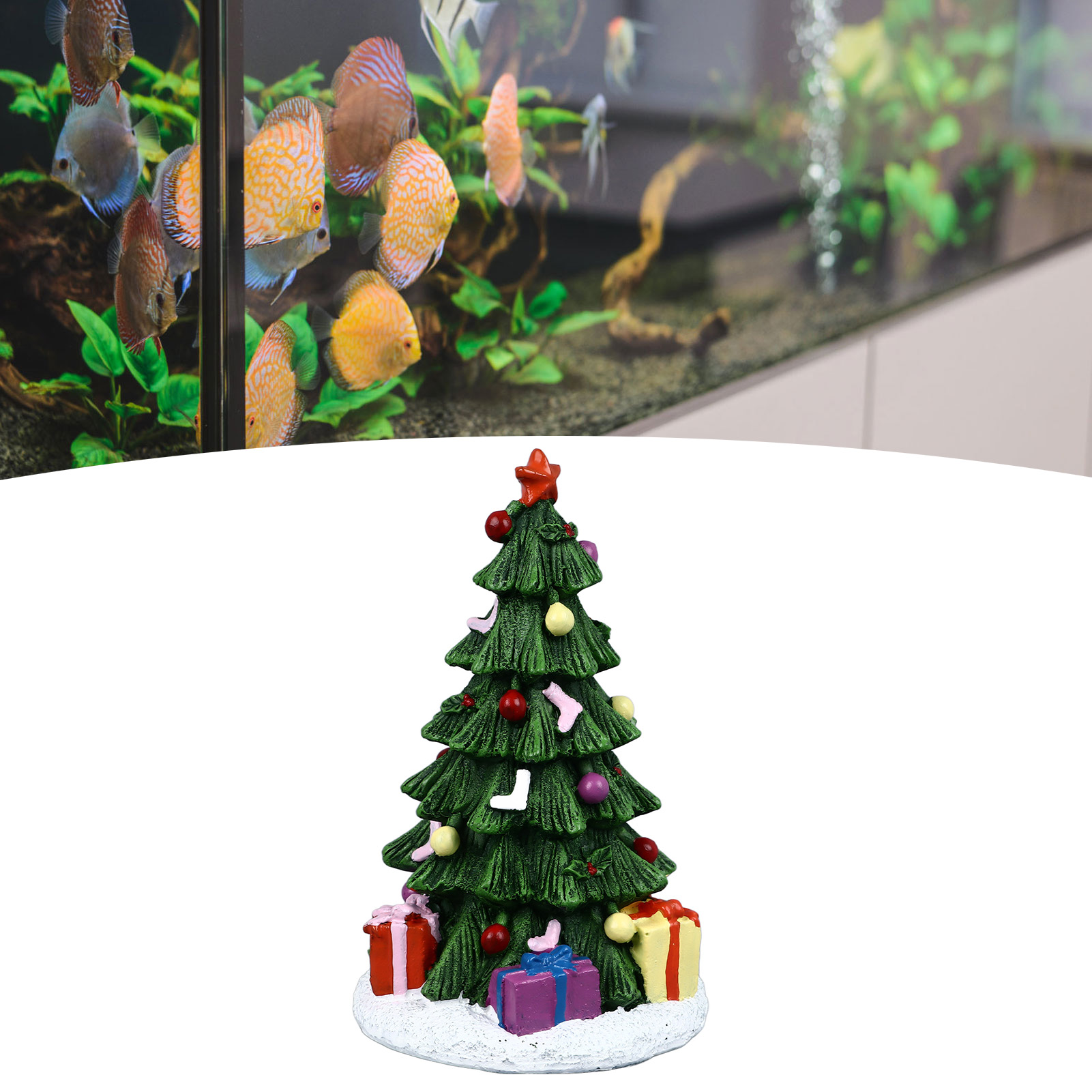 ZK20 Christmas Fish Tank Ornam - Aquarium Planted Wood recensione e prezzo