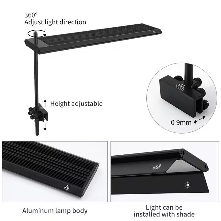 Luci per Acquario WEEK AQUA Se - Aquarium Plant Grow Light recensione e prezzo