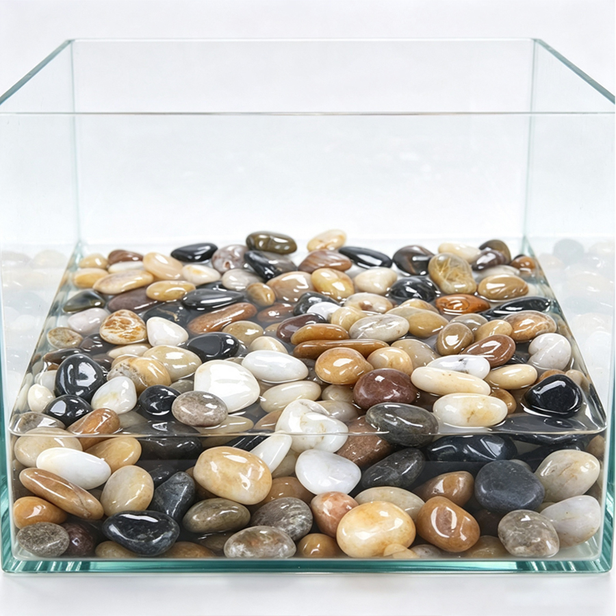300-700g di Ciottoli di Fiume  - Planted Aquarium With Rocks recensione e prezzo