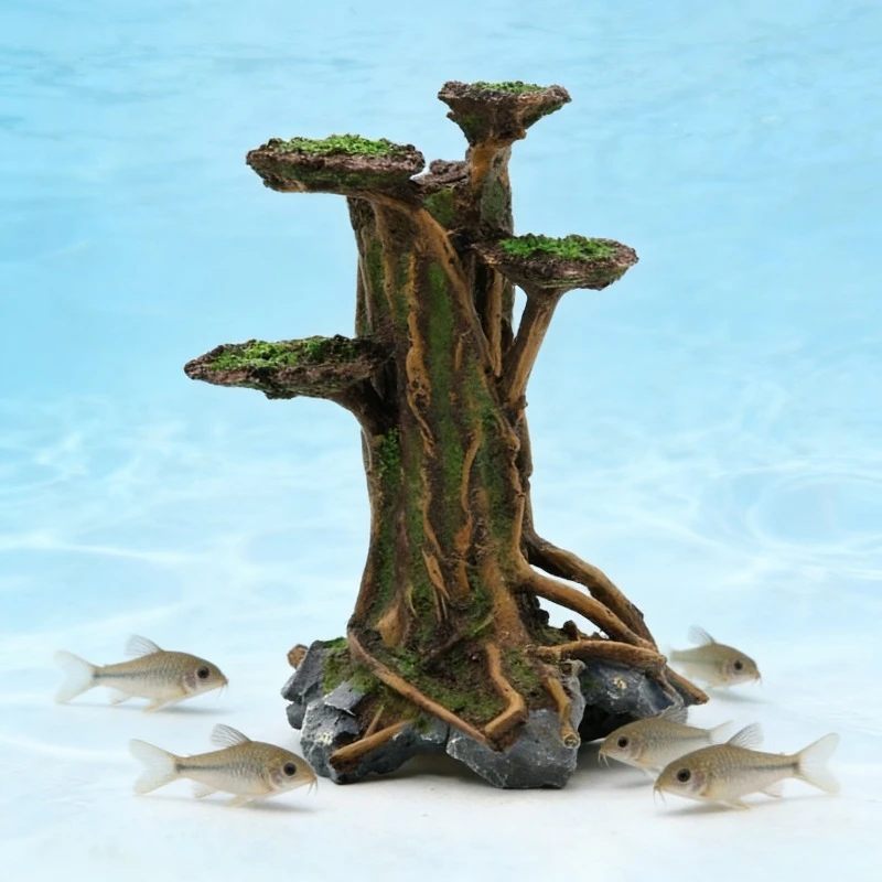Albero di Muschio Artificiale  - Aquarium Planted Wood recensione e prezzo