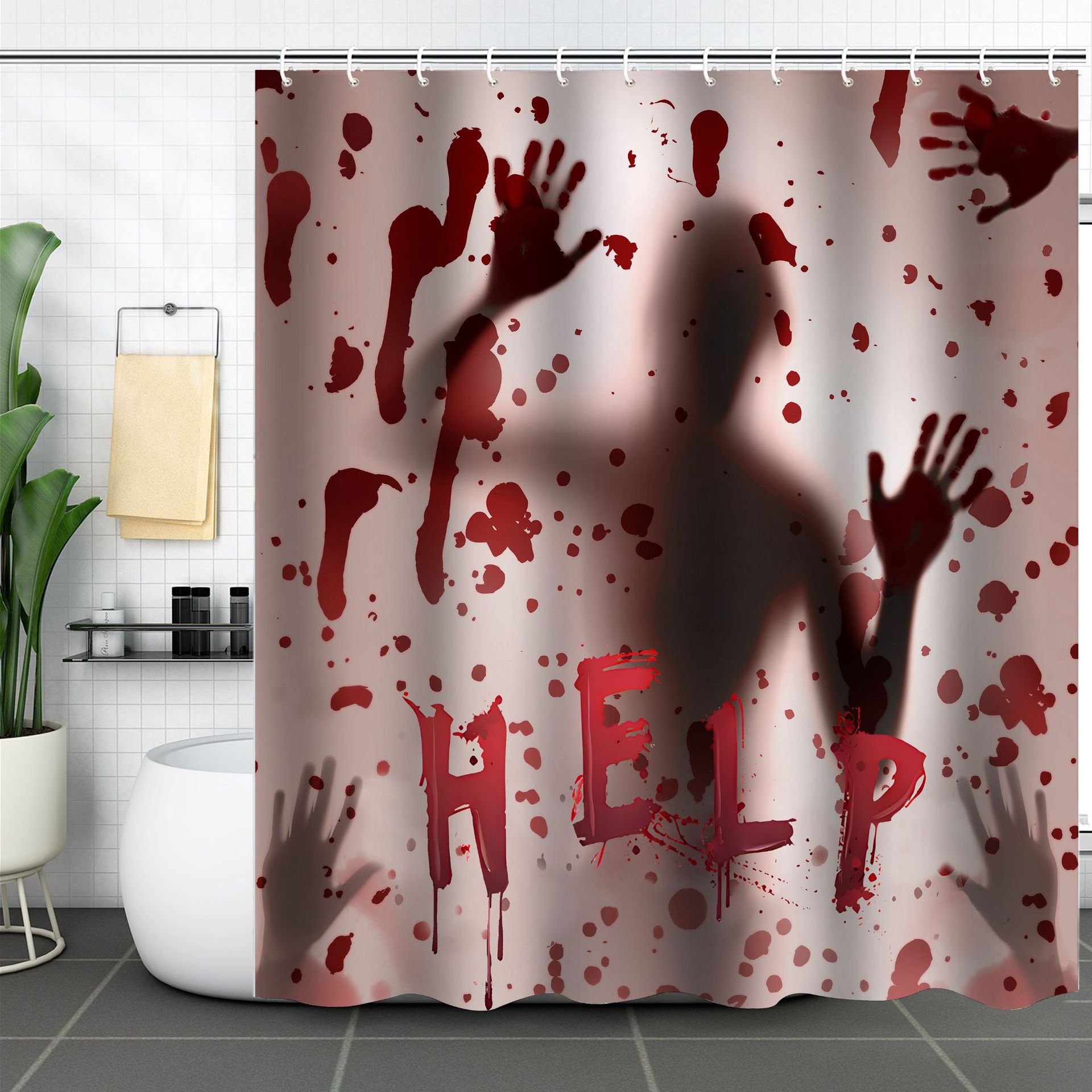Tenda da Doccia di Halloween c - Aquarium Zombie recensione e prezzo