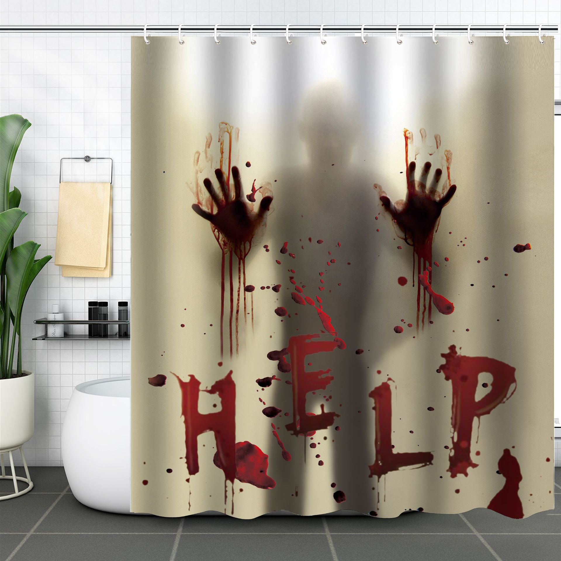Tenda da Doccia di Halloween c - Aquarium Zombie recensione e prezzo