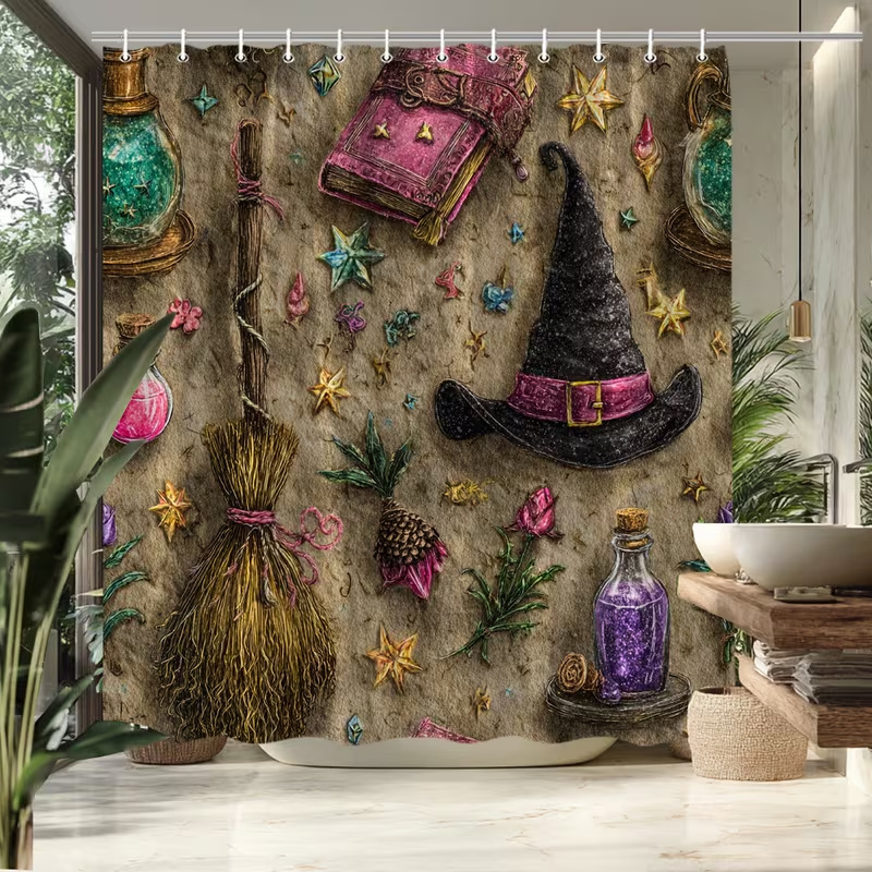 1 pz Tenda da Doccia di Hallow - Aquarium Zombie recensione e prezzo