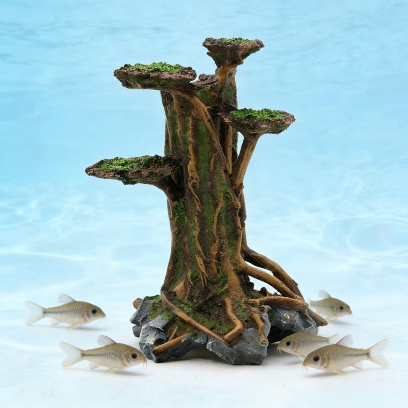 Albero di Muschio Artificiale, - Aquarium Planted Wood recensione e prezzo