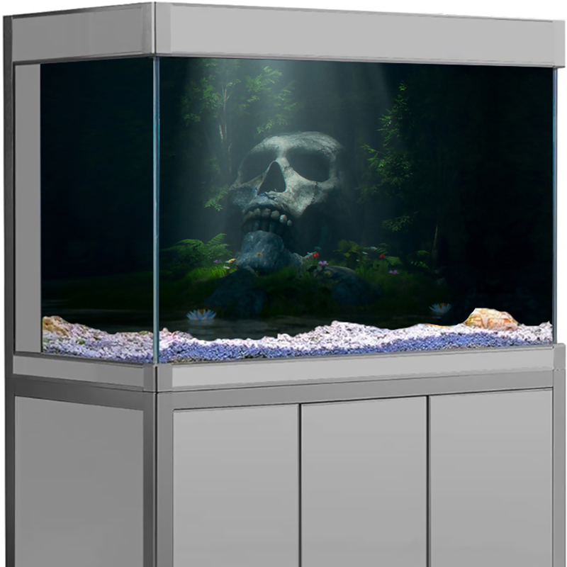 Adesivo 3D Horror Teschio per  - Aquarium Zombie recensione e prezzo