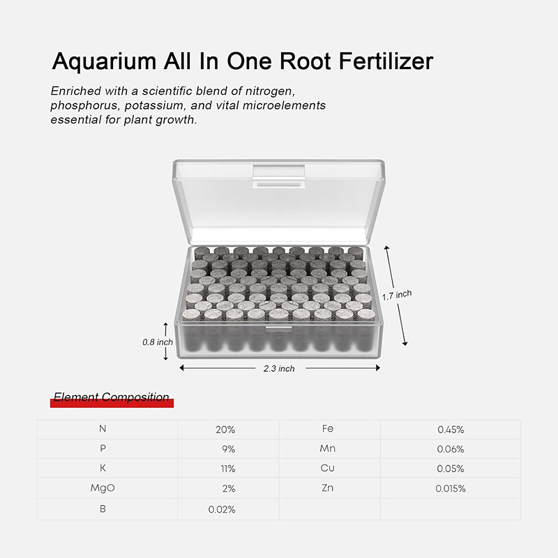 FZONE Schede per radici Fertil - Aquarium Plant Root Tabs recensione e prezzo